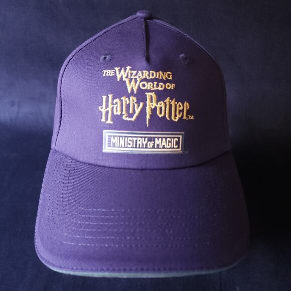 Wizarding World of Harry Potter Ministry of Magic Blue Universal Studios Hat Cap - Picture 4 of 14